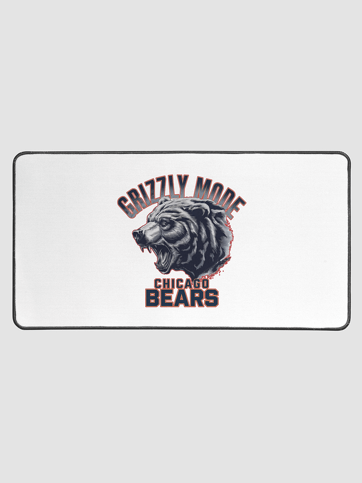 Grizzly Mode" Chicago Bears Desk Mat | NFL Home Locker product image (1)