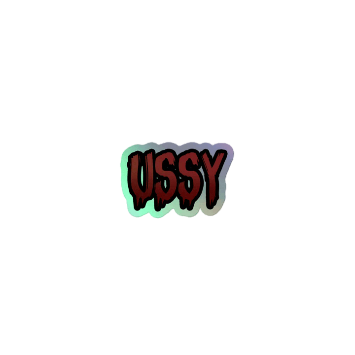 Holo USSY Sticker product image (1)