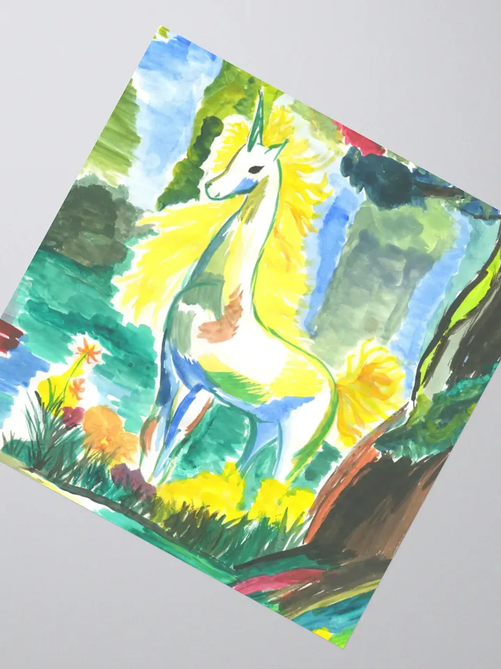 Unicorn In Paradise Sticker product image (5)