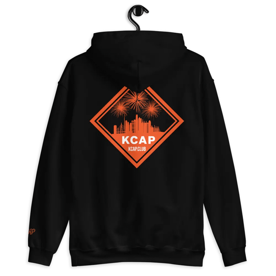 Unisex - Gildan - Hoodie - Orange Logo product image (5)
