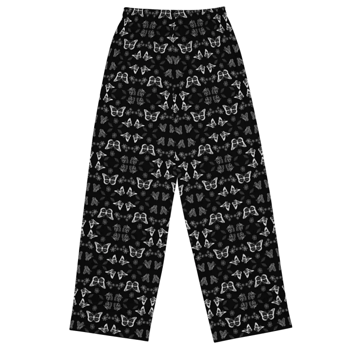 Butterflies Pattern Wide Leg Bottoms product image (2)