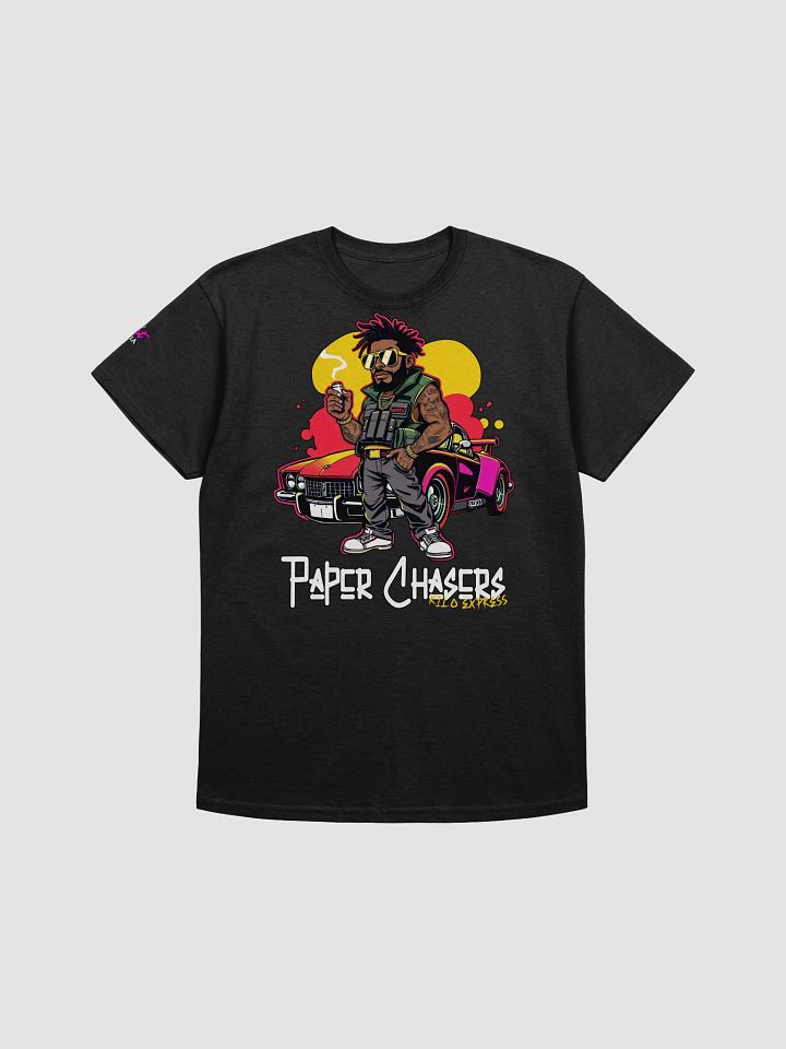 Kilo Express - Paper Chasers Race Cars Not Humans Tee product image (1)