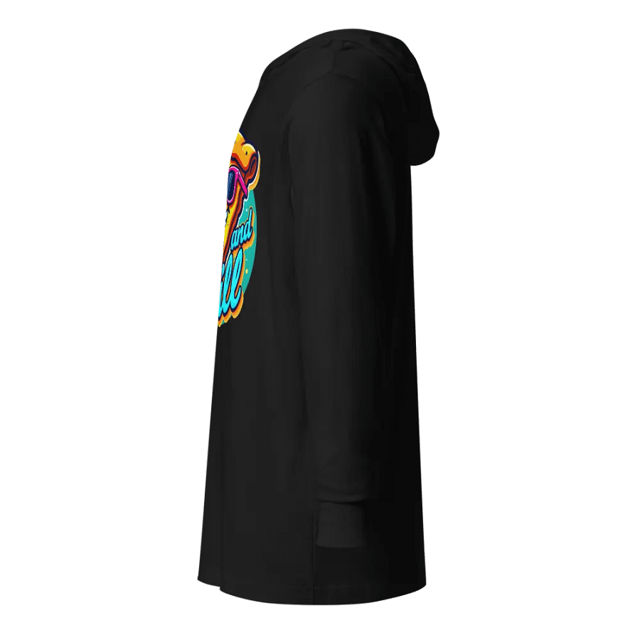 Pizza and Chill Vibes Hooded Tee Bella+Canvas (Adult Unisex) product image (8)