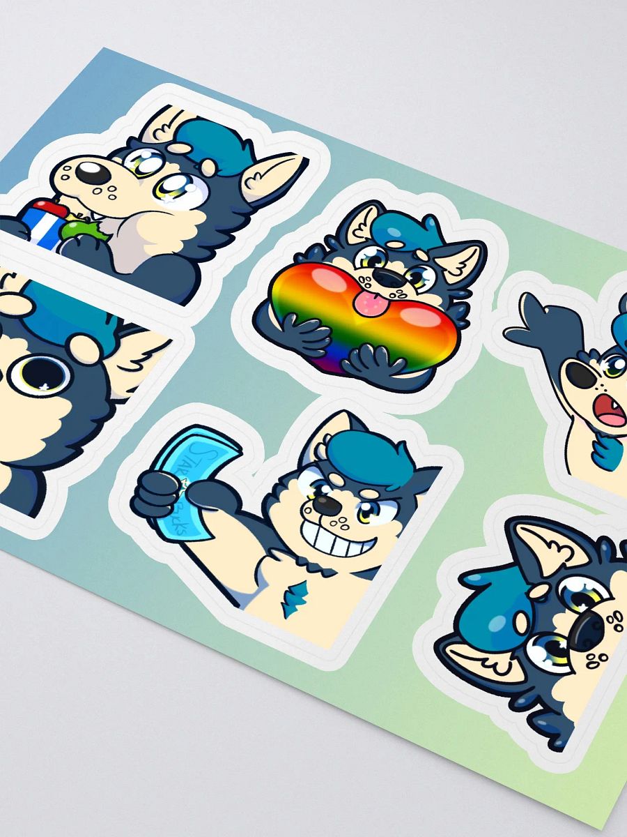 GalexShiba Emote Sticker Pack 1 product image (3)