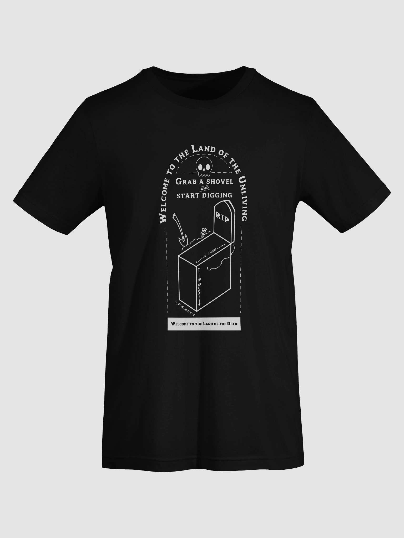 Welcome to the Land of the Unliving t-shirt product image (26)