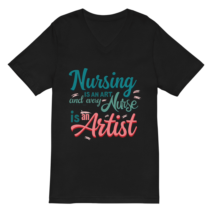Nurse Artistry V-Neck Tee product image (3)