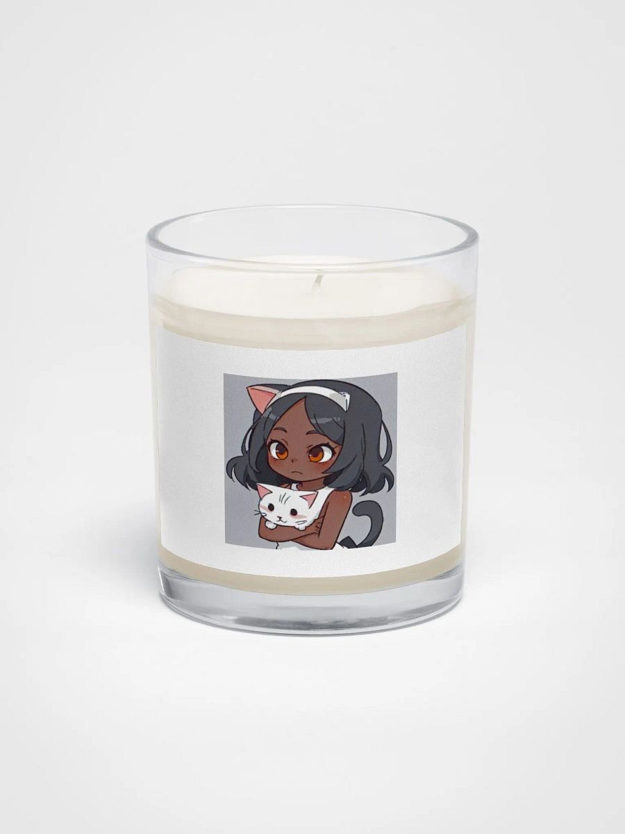 Chibi Cat-Eared Companion Soy Wax Candle product image (2)