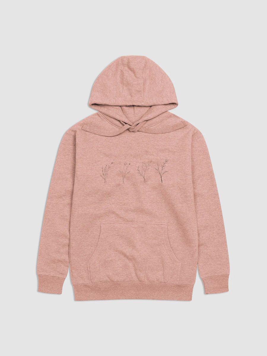 line of flowers womens hooded sweatshirt product image (1)