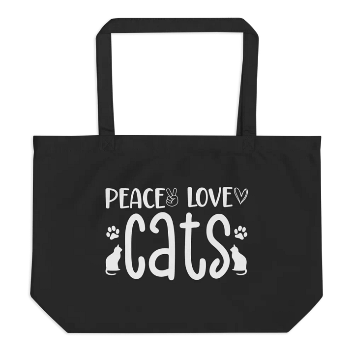 Peace Love Cats Bag product image (1)
