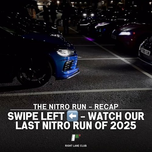 SWIPE LEFT ⬅️ Thank you to everyone who pulled up to our Nitro Run⚡️More events are on the way, so follow @rightlaneclub and ...