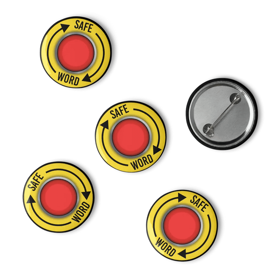 SAFE WORD 5 Button Set product image (6)