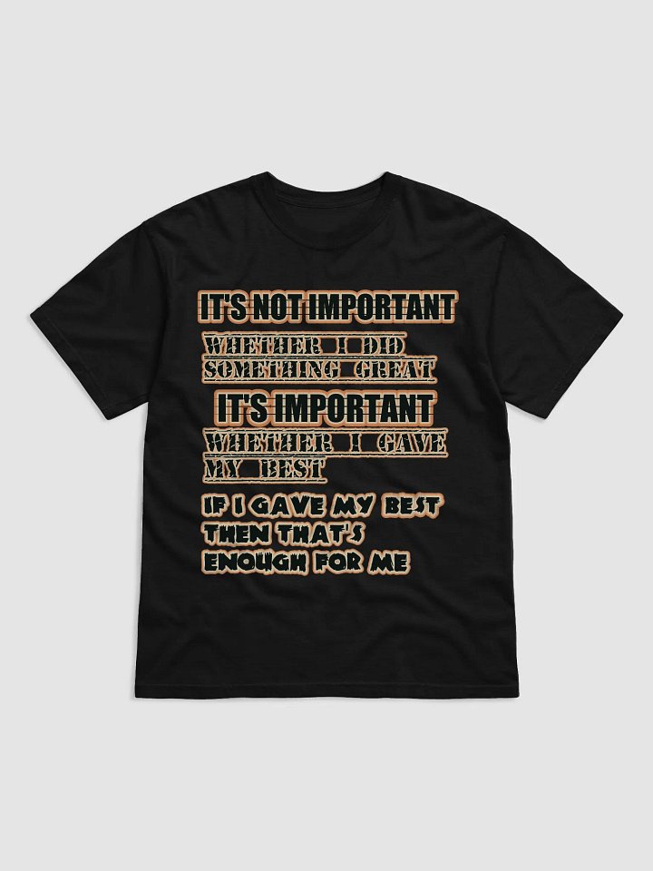 Give Your Best Motivational T-Shirt product image (1)
