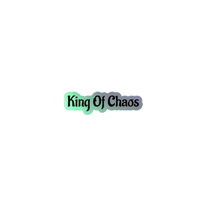 King Of Chaos Sticker product image (1)