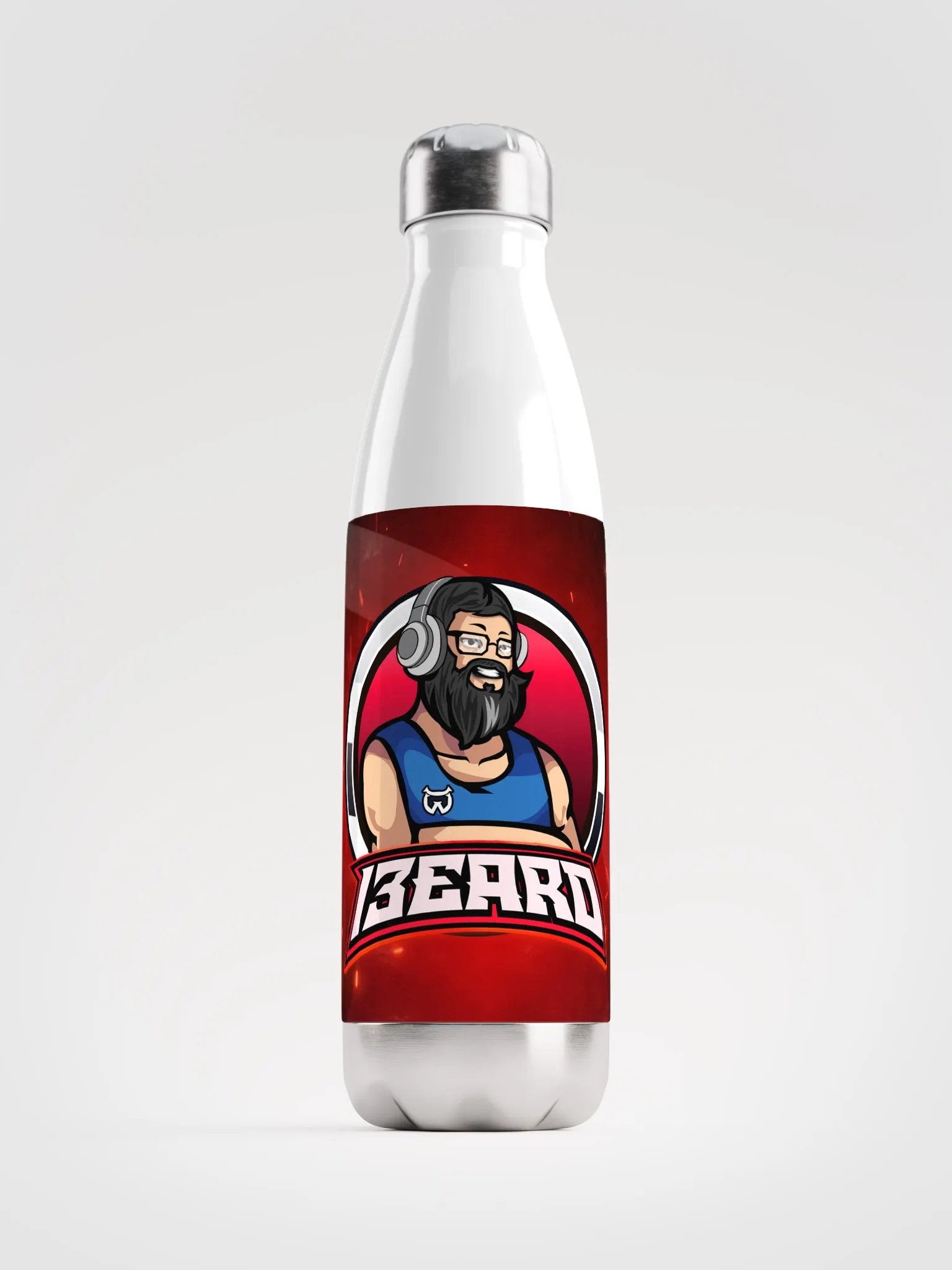 Hydration Horn Water Bottle - Ho Yeaaahhh! Red product image (1)