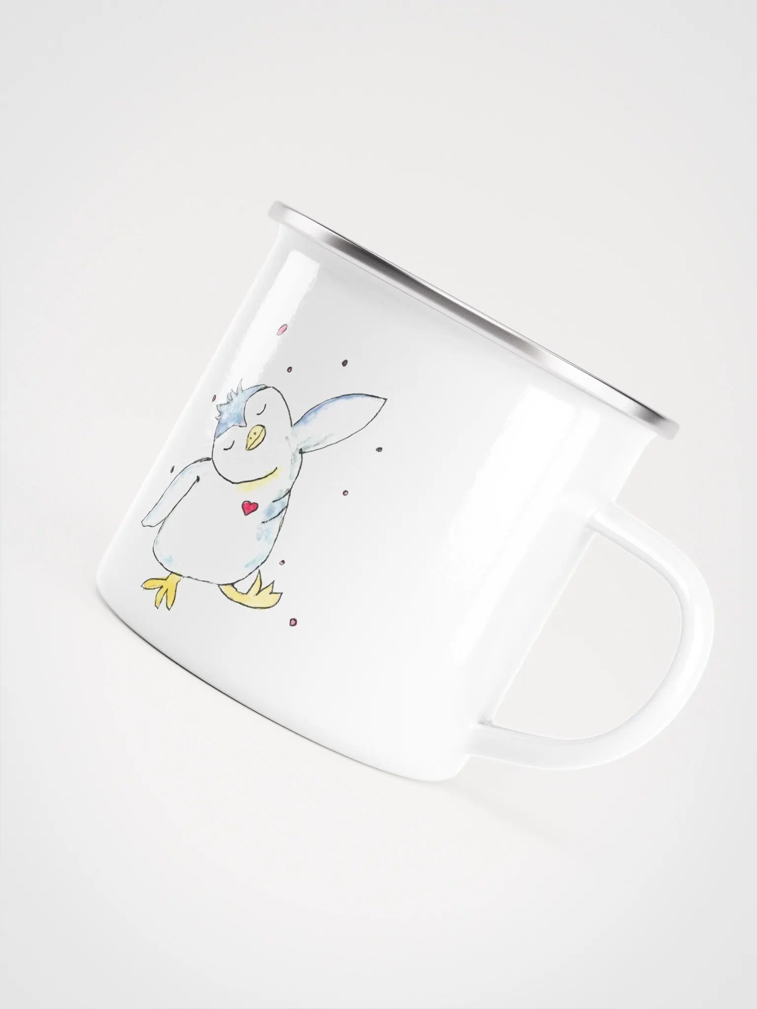 Ging Ging Penguin Enamel Mug product image (4)