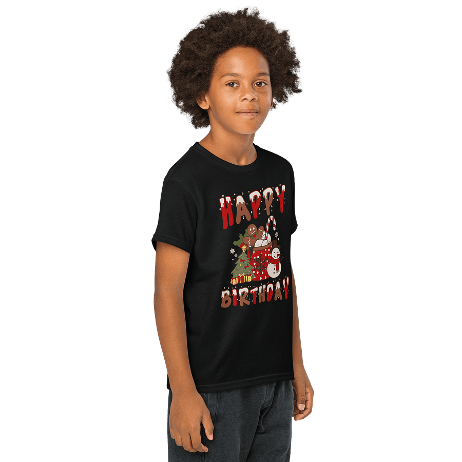 Happy Birthday (Christmas) Kids T-Shirt product image (8)