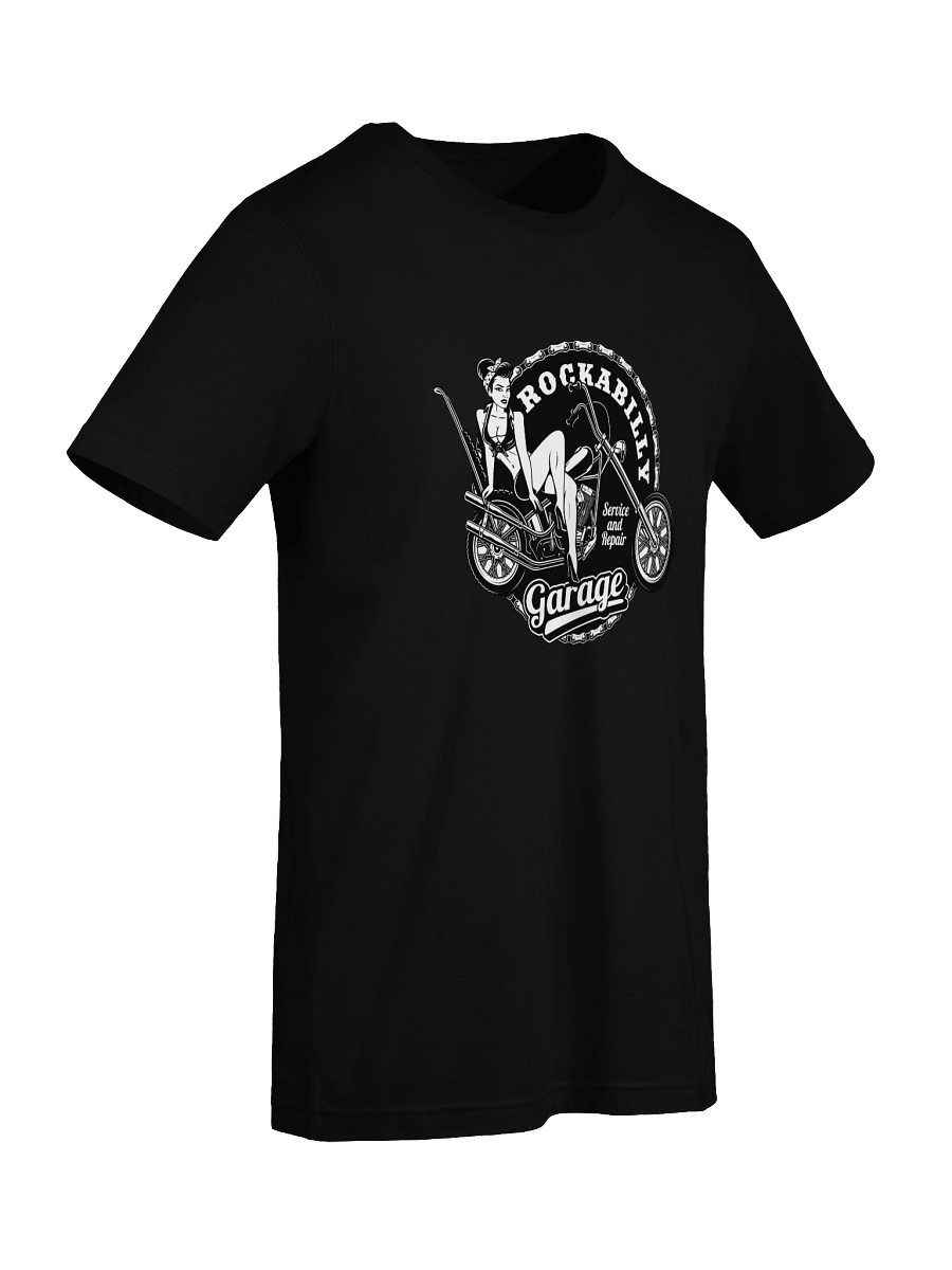 Rockabilly! Animationsaurus Garage Pinup Girl Unisex T-Shirt product image (90)