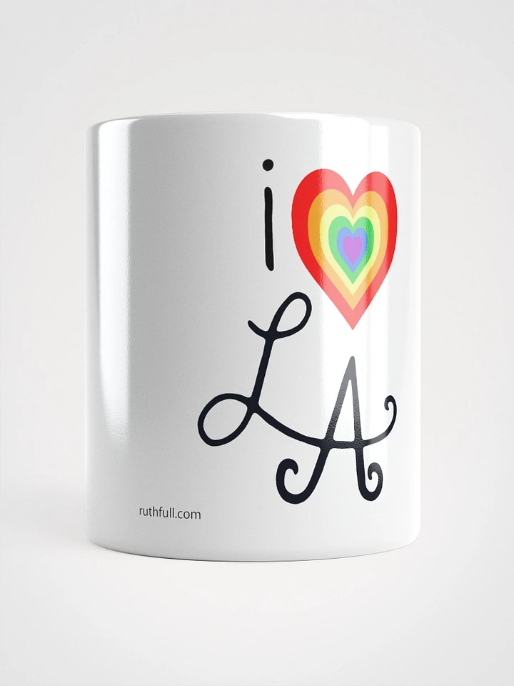 i ❤️ LA Mug ~ Rainbow product image (1)