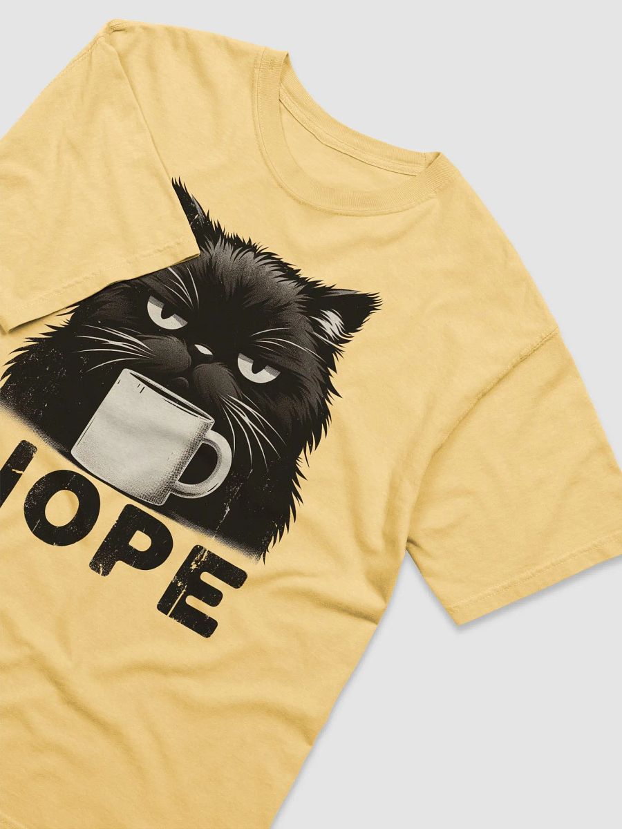 Nope Not Today - Grumpy Cat with Coffee Illustration product image (10)