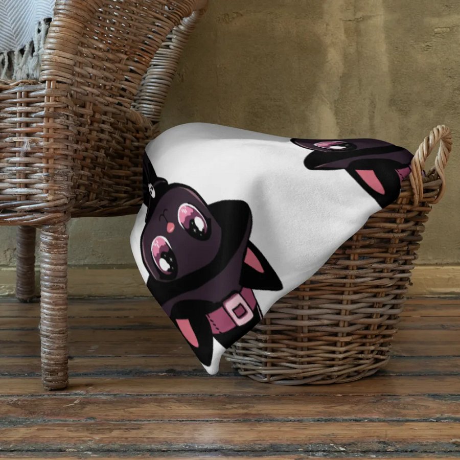 Witchy Cat Throw Blanket product image (9)