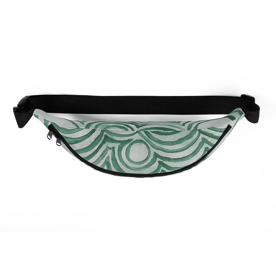 "Green Swirl" Fanny Pack product image (5)