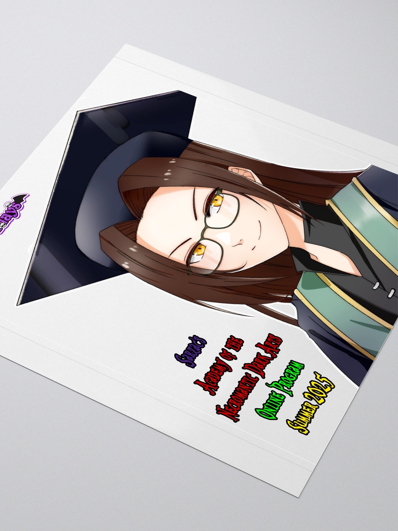 Limited Edition Necromancy School 2025 Sticker product image (3)