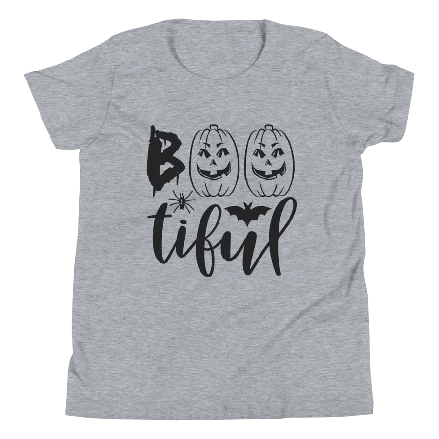 BOOtiful Halloween Youth T-Shirt product image (27)