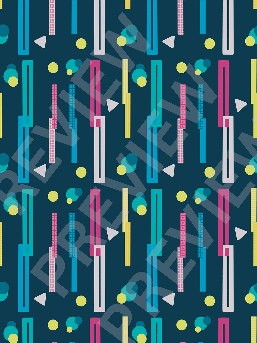 Geometric Pattern Wallpaper Digital Download product image (1)