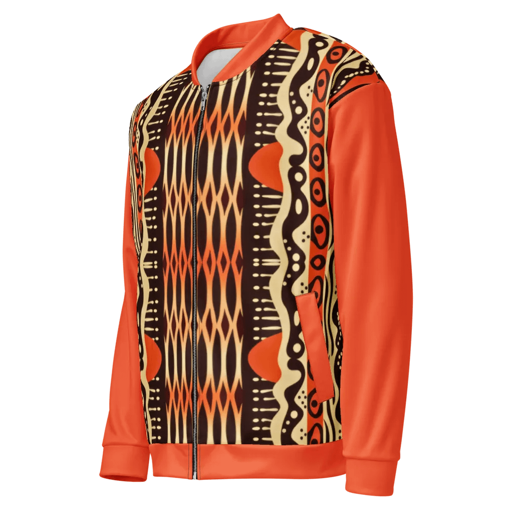 African Tribal Rhythms All-Over Bomber Jacket product image (4)