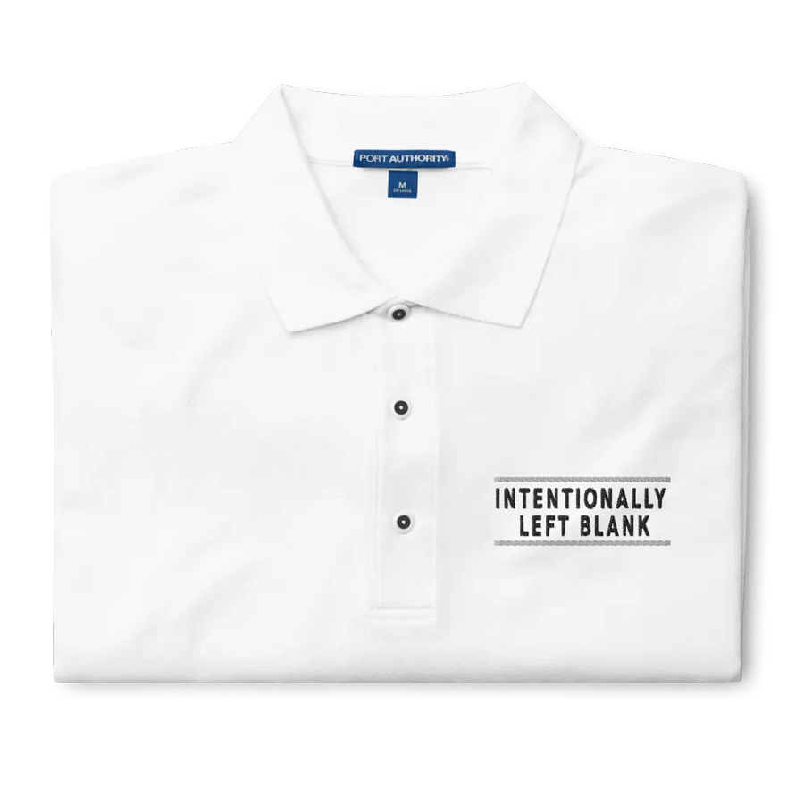 INTENTIONALLY LEFT BLANK - POLO SHIRT product image (7)