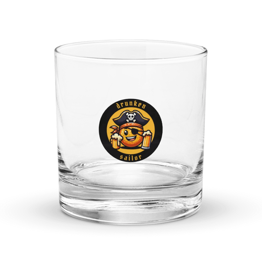Drunken Sailor Rock Glass product image (3)