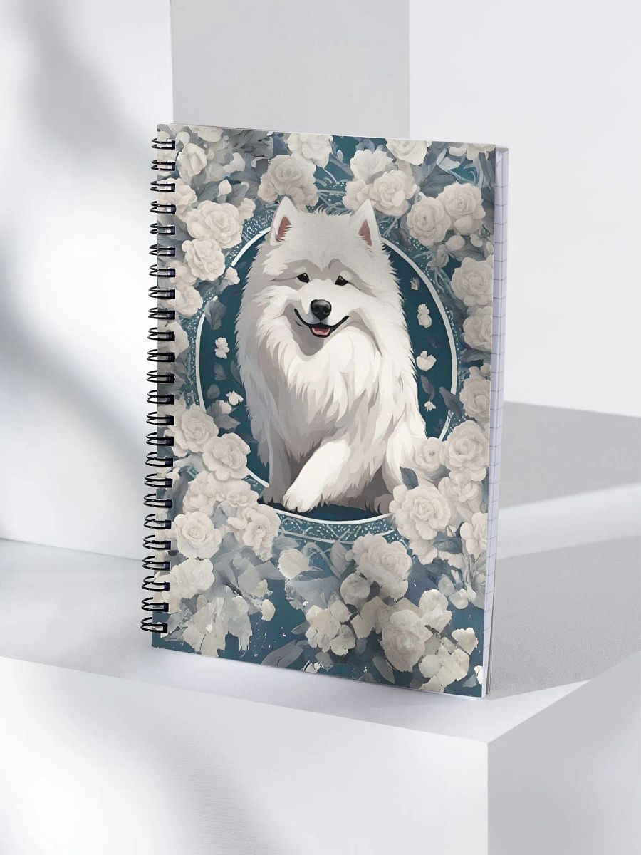 Vintage Samoyed Spiral Notebook product image (1)