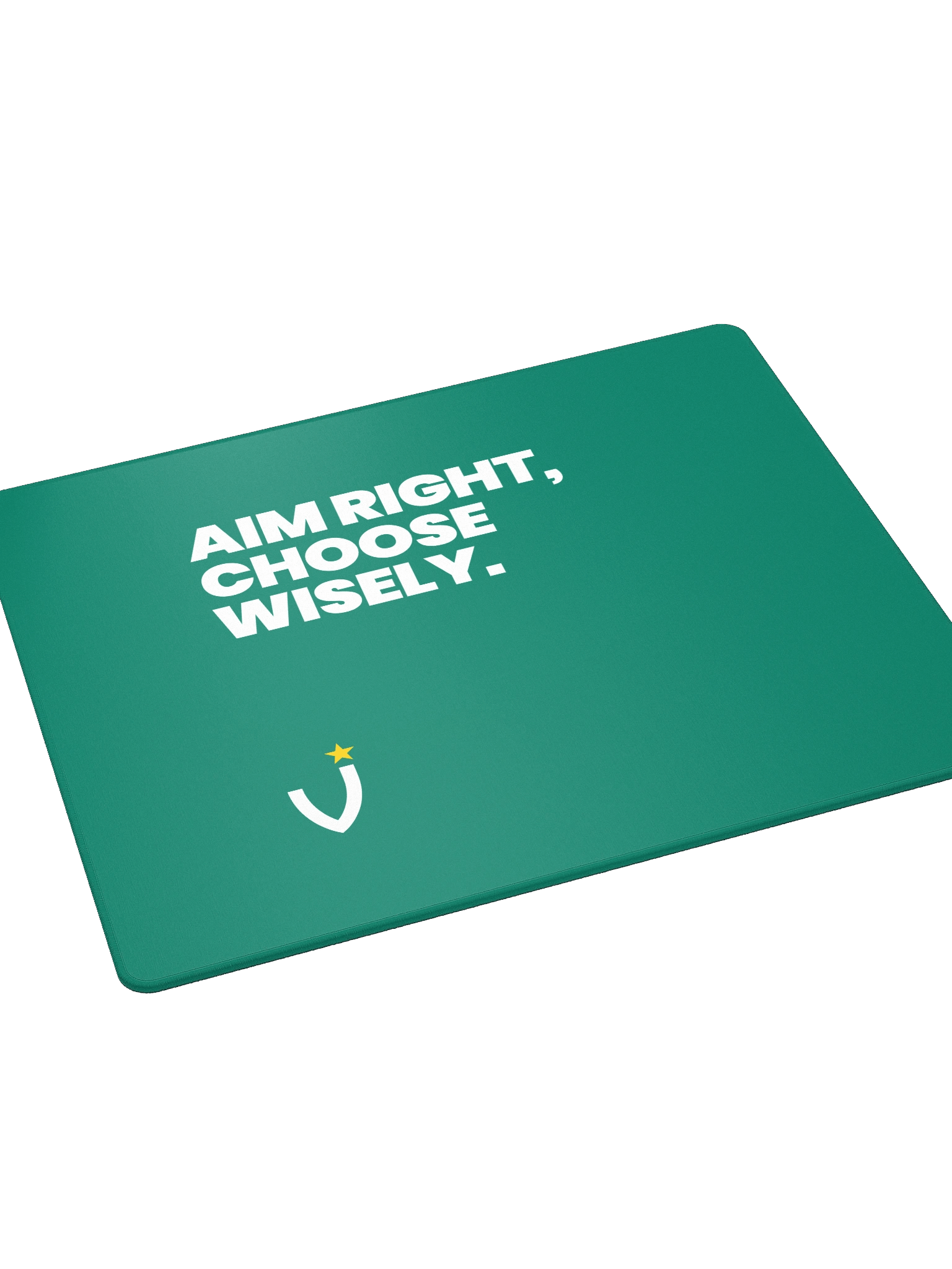 AIM RIGHT, CHOOSE WISELY Gaming Mouse Pad product image (4)