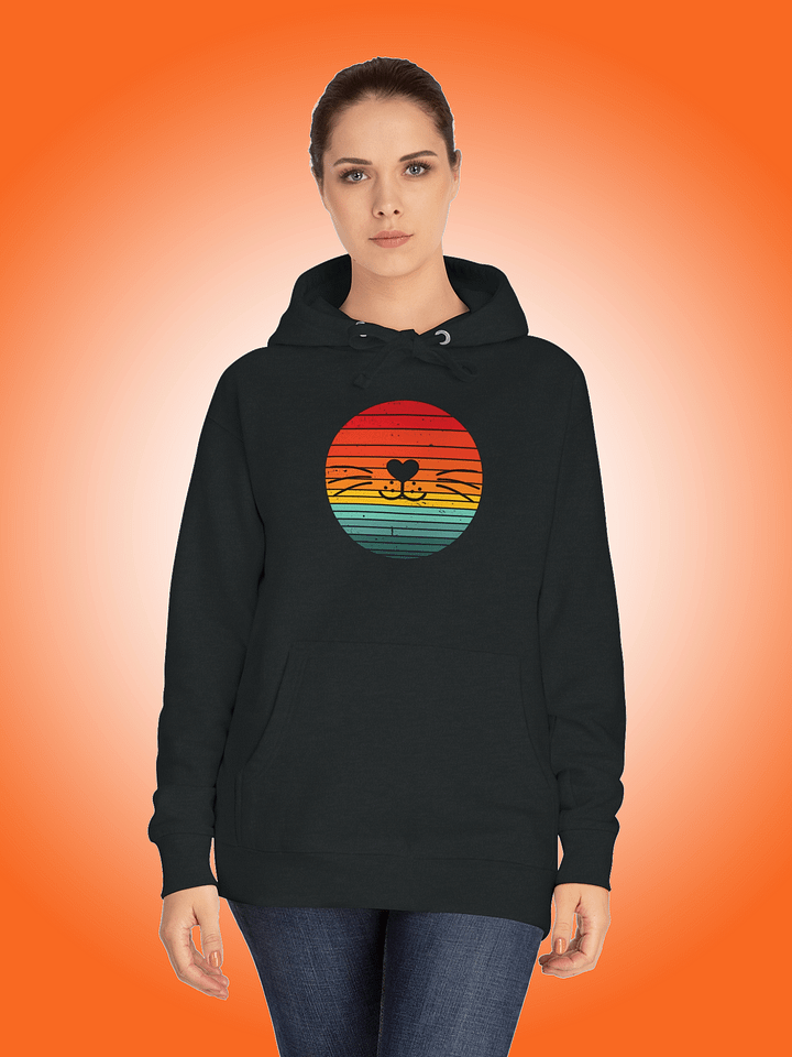 Retro Sunset Smiling Cat product image (1)