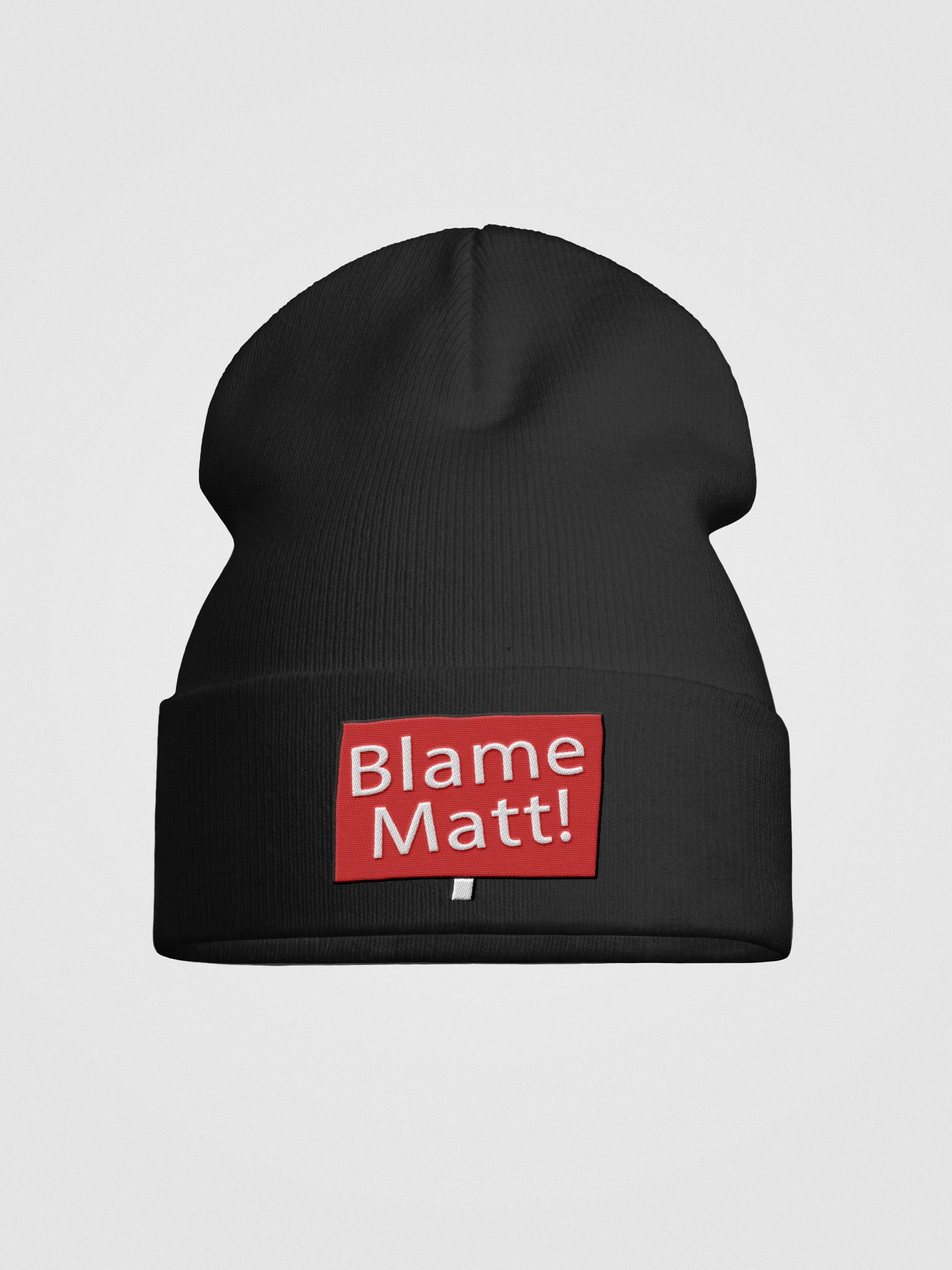 Blame Matt beanie product image (1)
