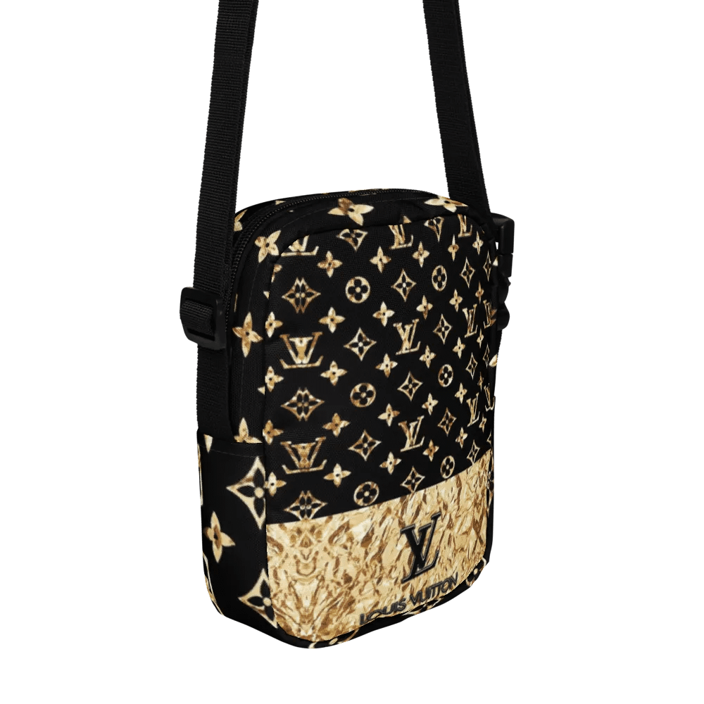 Buhay Tuklas Golden Monogram All-Over Crossbody Bag product image (3)