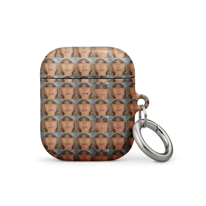Pixelated FOXY STARE AirPods Case product image (1)