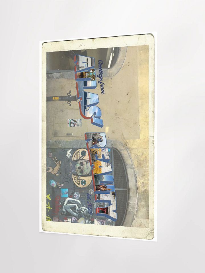 Atlas' Reality Postcard Poster product image (2)