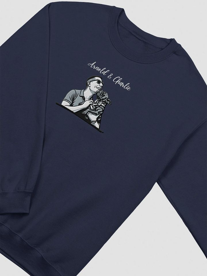 YOU AND YOUR DOG! / SWEATSHIRT WITH PERSONALIZED NAME / EMBROIDERED product image (1)