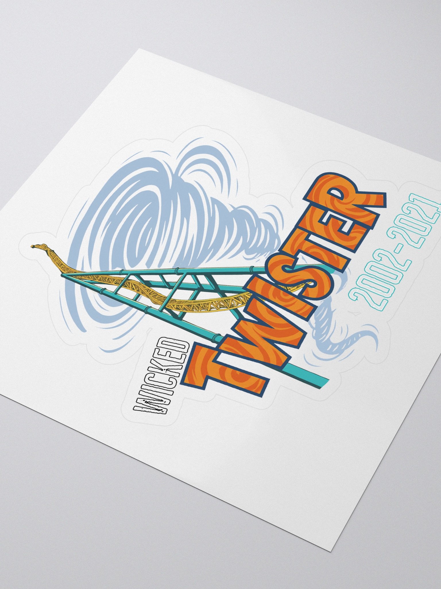 Wicked Twister 2002-2021 Kiss Cut Stickers product image (3)