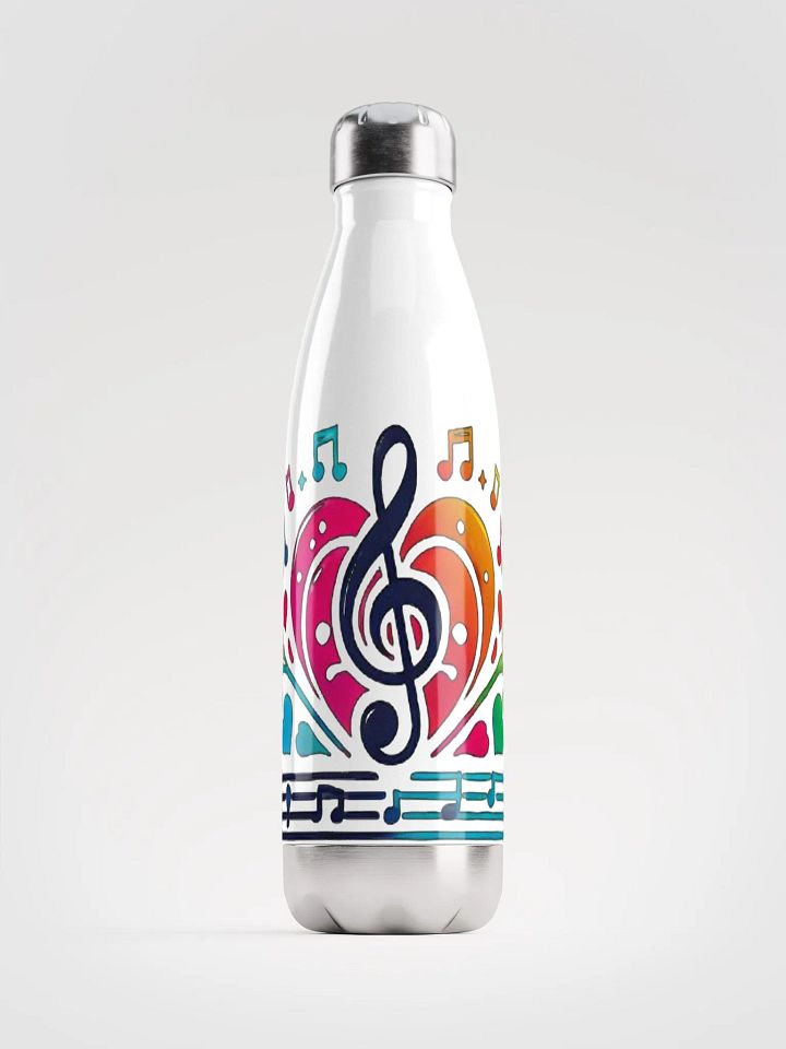 Musical Harmony Stainless Steel Water Bottle product image (1)