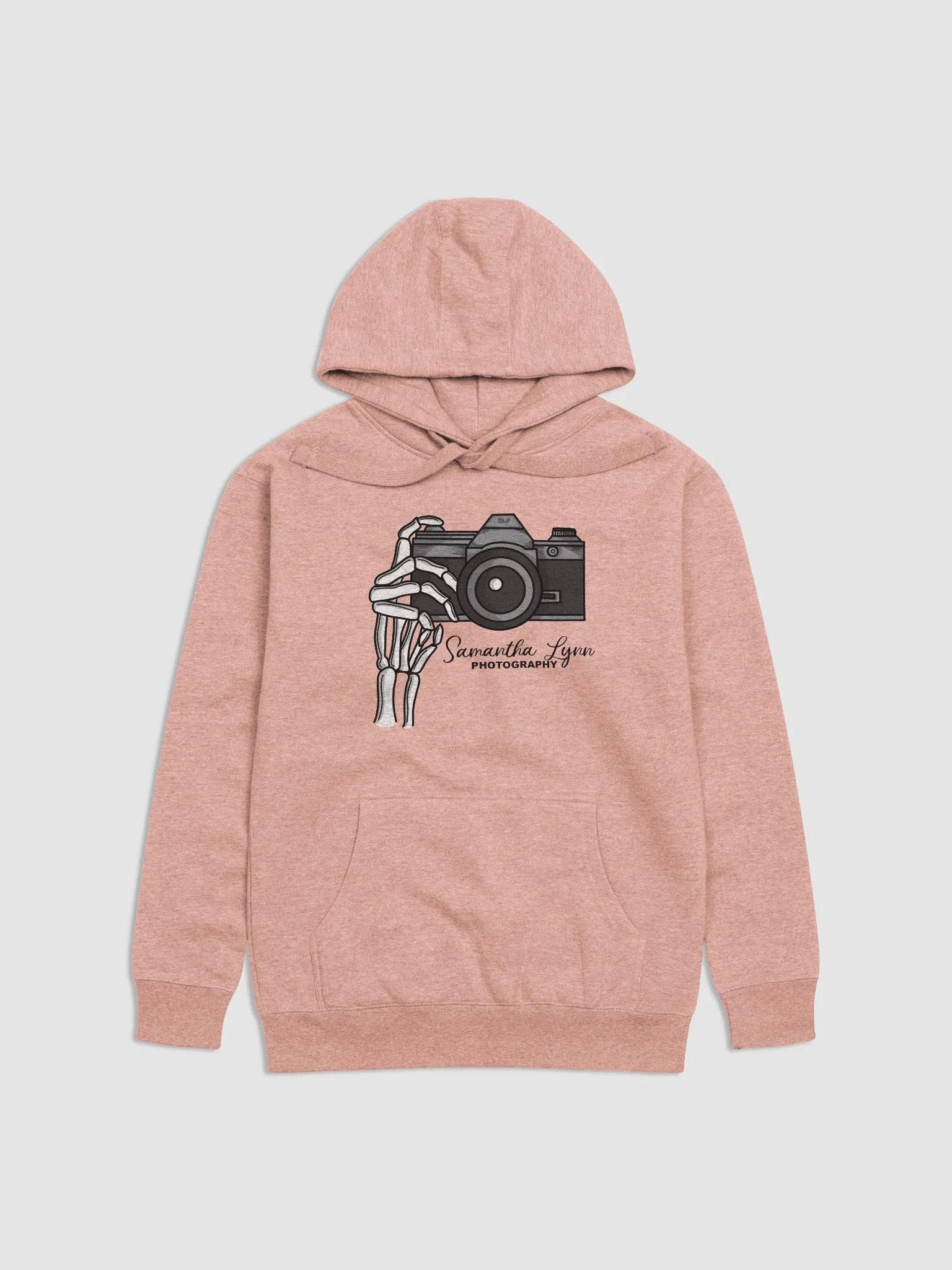 Samantha Lynn Photography - Skeleton Hand - Hoodie - Black Text product image (7)