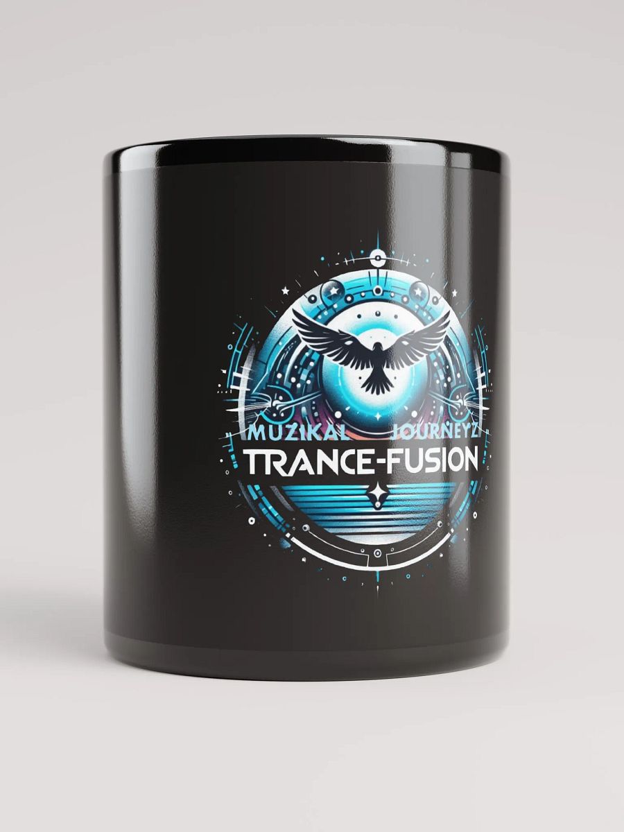 Trance Fusion Black Glossy Mug product image (5)