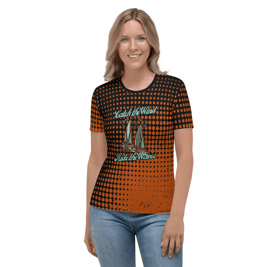 Sailing Boats Nautical All Over Print T-shirt product image (2)