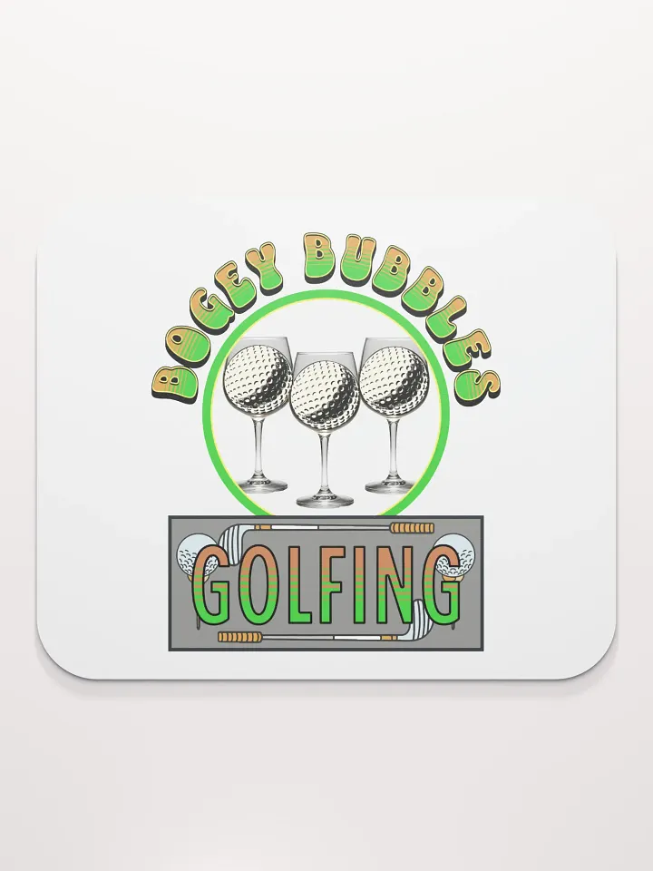 Bogey Bubbles Golfing Delights Mouse Pad product image (1)
