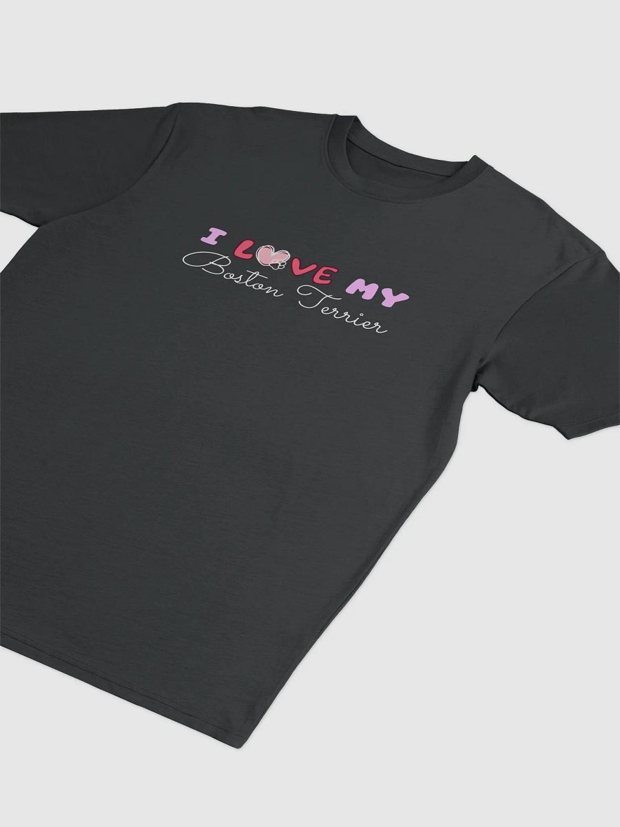 I Love My Boston Terrier Heart Tee product image (3)
