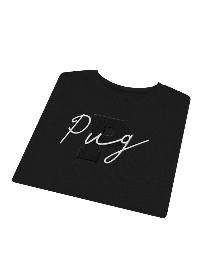 Embroidered Sweatshirt For Pug Lovers product image (1)