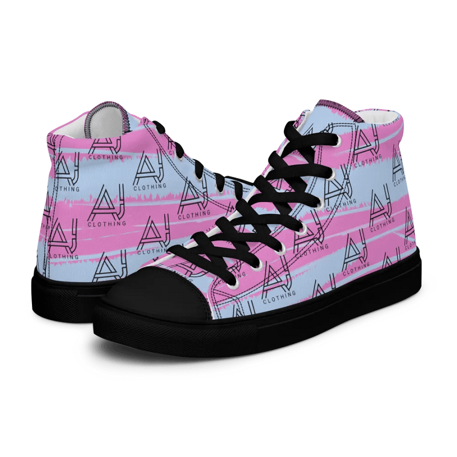 Pink blue alt high tops product image (10)