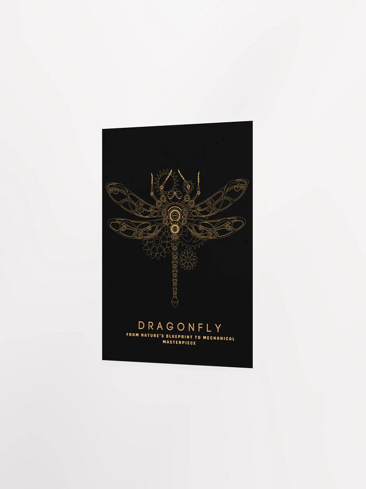 Mechanical Dragonfly - Enhanced Matte Poster product image (2)