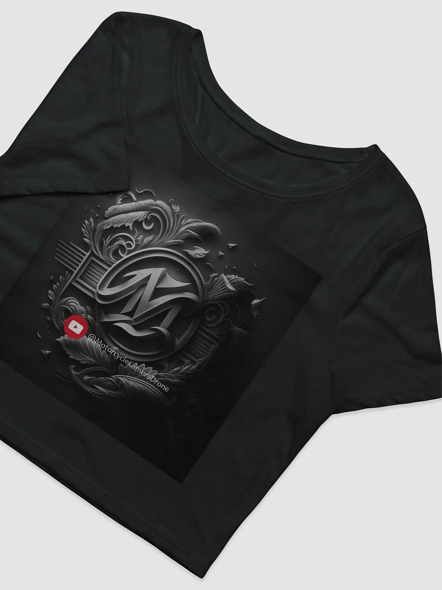 Monogram Metallic Crop Tee product image (3)